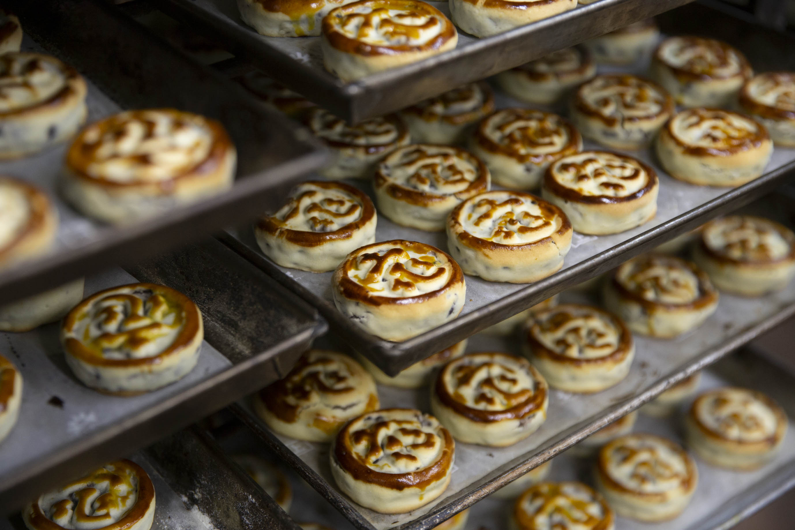 平安峰 仁清光琳梅 菓子器 共箱京焼 菓子鉢 茶道具 色絵