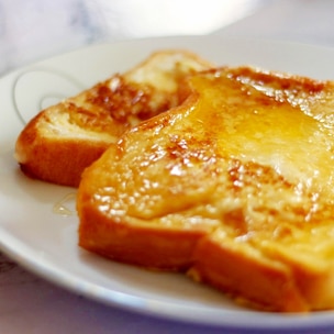 映画「きのう何食べた？」のりんごのキャラメル煮トーストを作ってみましたLEE