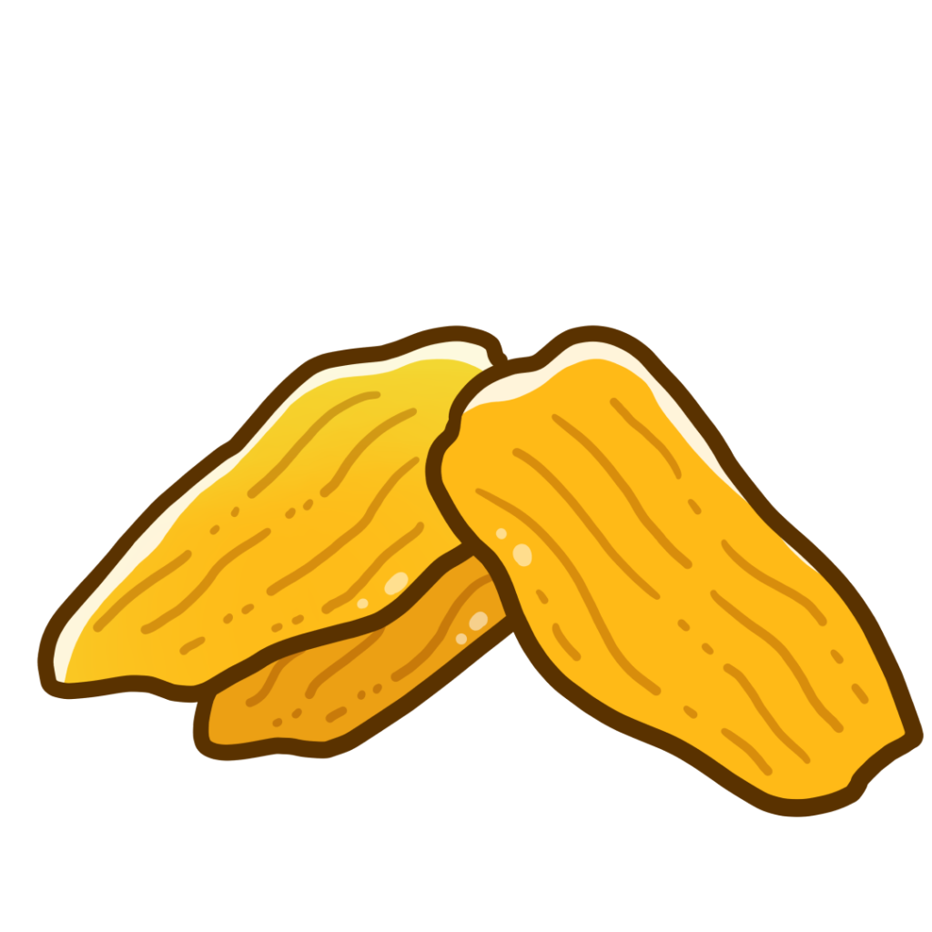 黒胡麻を振った大学芋の美味しそうな手描きイラスト207637716- イメージマート