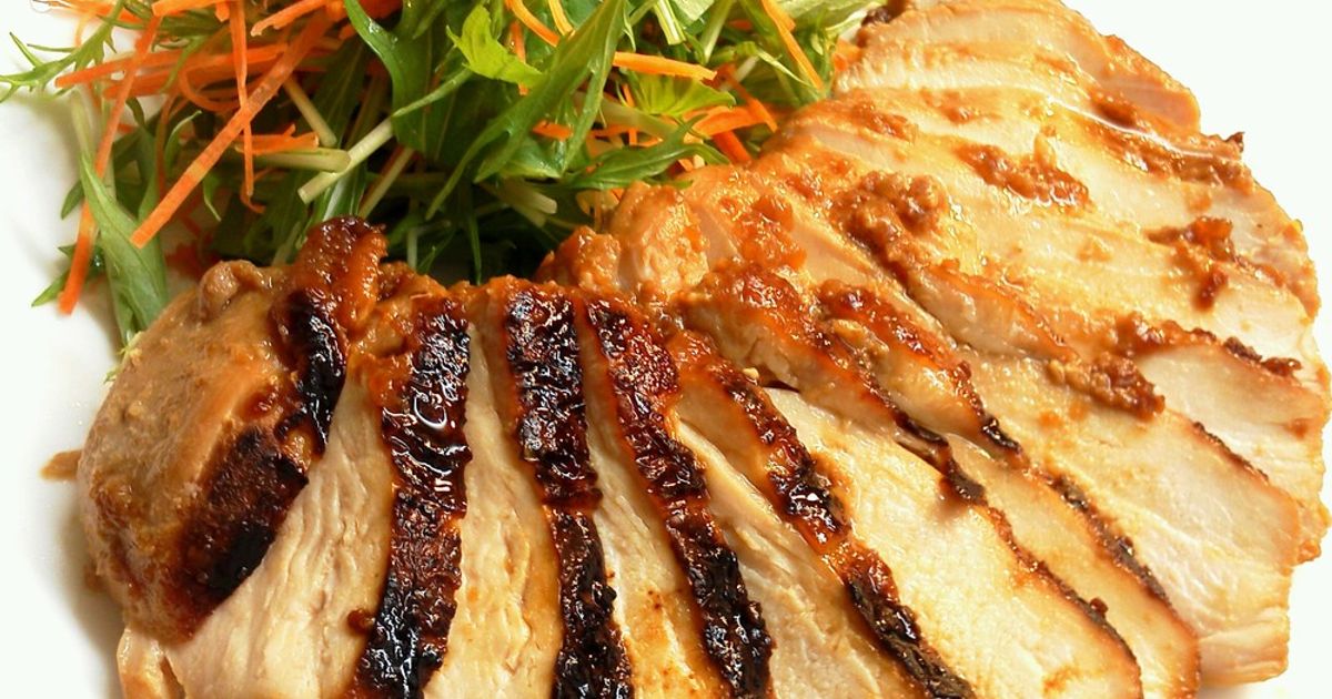 レンジでやわらか ピリ辛蒸し鶏