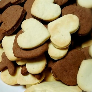 バター不要🧈簡単ホケミで作れるうさぎソフトクッキー🍪🐰ふっくら美味しい♥️作り方YouTubeみてね！ うさぎクッキー ホットケーキミックス バター不要 ソフトクッキ