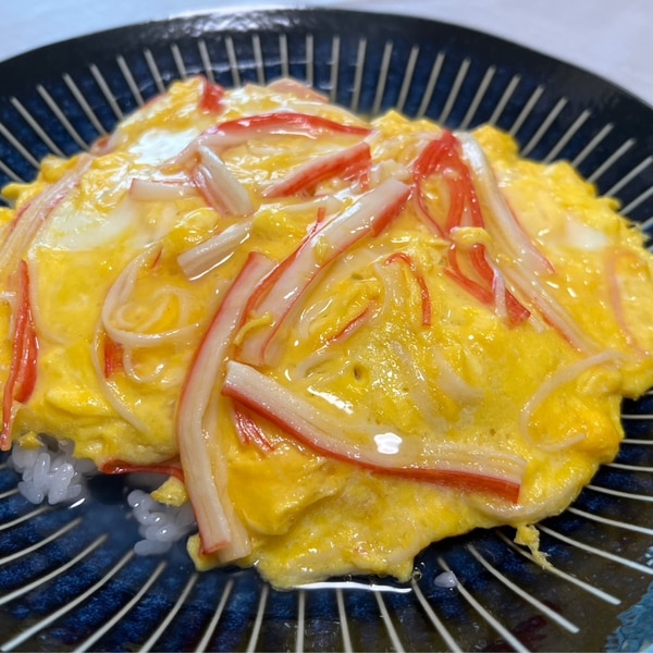 「金のつぶたれだけたっぷり！たまご醤油たれ」で作る納豆天津飯