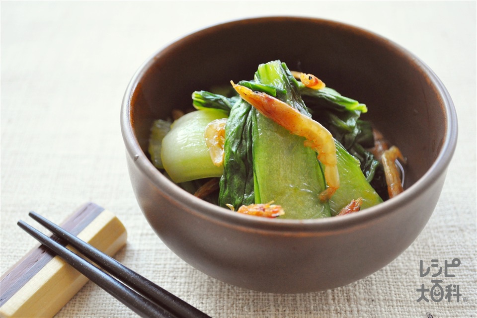 青梗菜のオイスター炒め