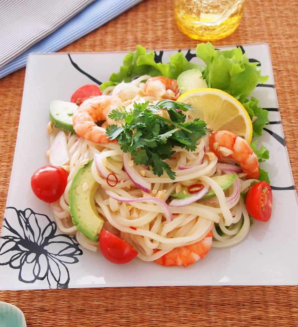 サラダうどん – ひよこ食堂