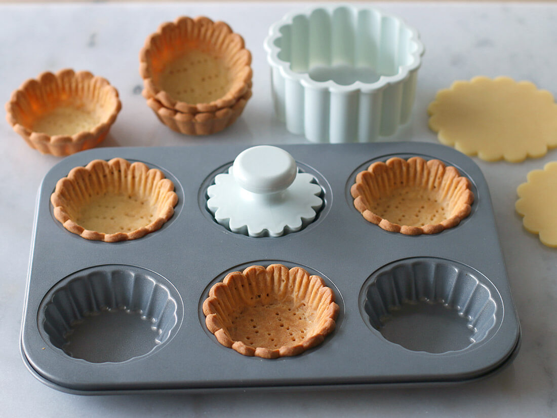 バター不使用！米粉のサクサクタルト生地