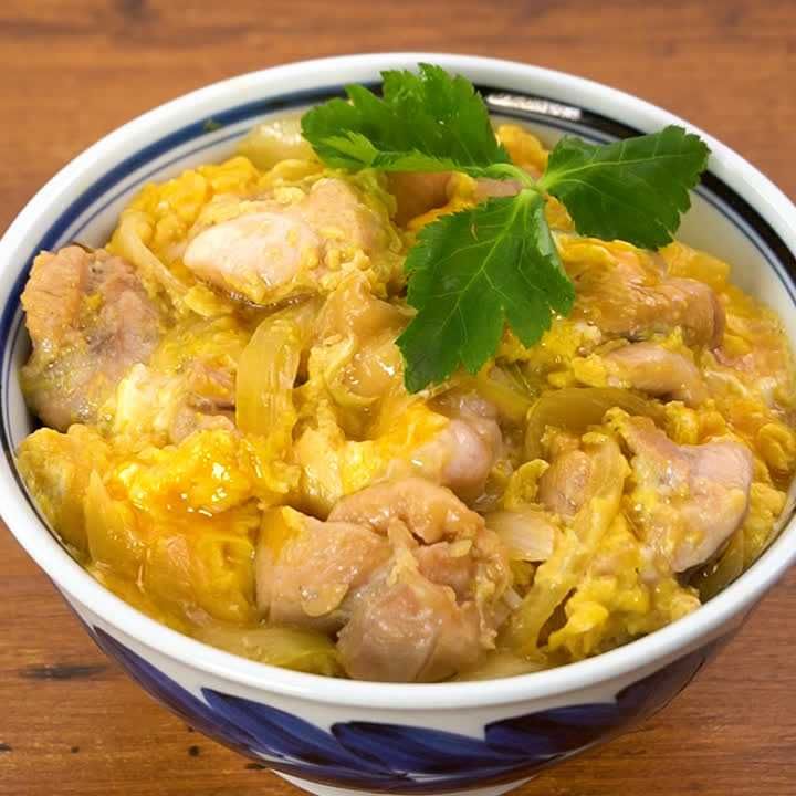 割烹白だしで作る！絶品親子丼