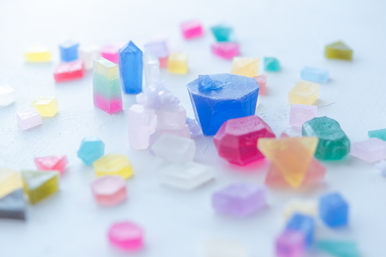 食べる宝石☆可愛いキラキラ☆琥珀糖 by 桜と桃ちゃんクックパッド簡単おいしいみんなのレシピが392万品