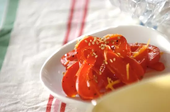 パプリカのきんぴら お弁当にもぴったり！