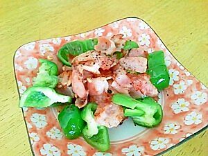 お弁当に❣ピーマンのベーコン炒め♪ by やつりんごクックパッド簡単おいしいみんなのレシピが392万品