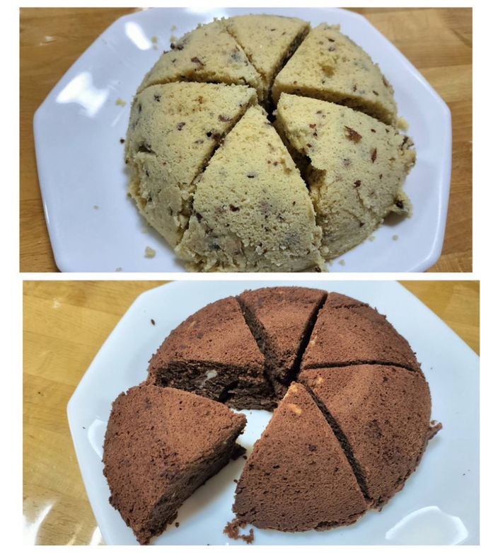 おいしい低糖質ほうれん草シフォンケーキレシピ