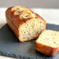 バターいらず☆超しっとりバナナケーキ