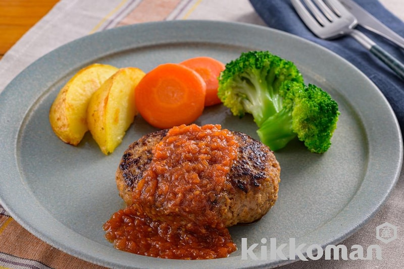 すりおろし野菜が決め手！うちのふわふわハンバーグ