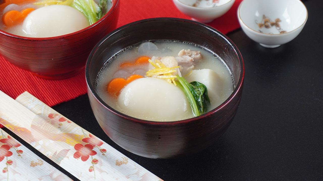 お餅なしでも大満足！ 生麩で作る簡単ヘルシーお雑煮レシピ