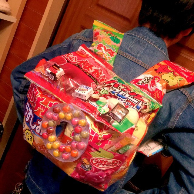 お菓子リュック で元気に！ - お菓子勉強家 松林千宏 おかしなブログ