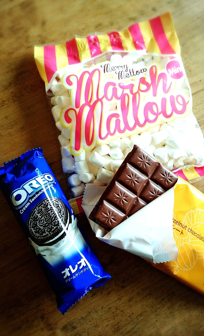 バレンタイン☆オレオとマシュマロで簡単チョコレート