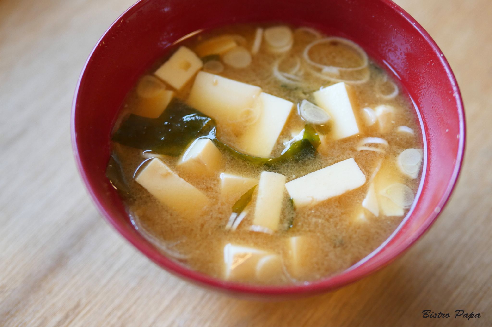 昆布、かつおだし！のお味噌汁