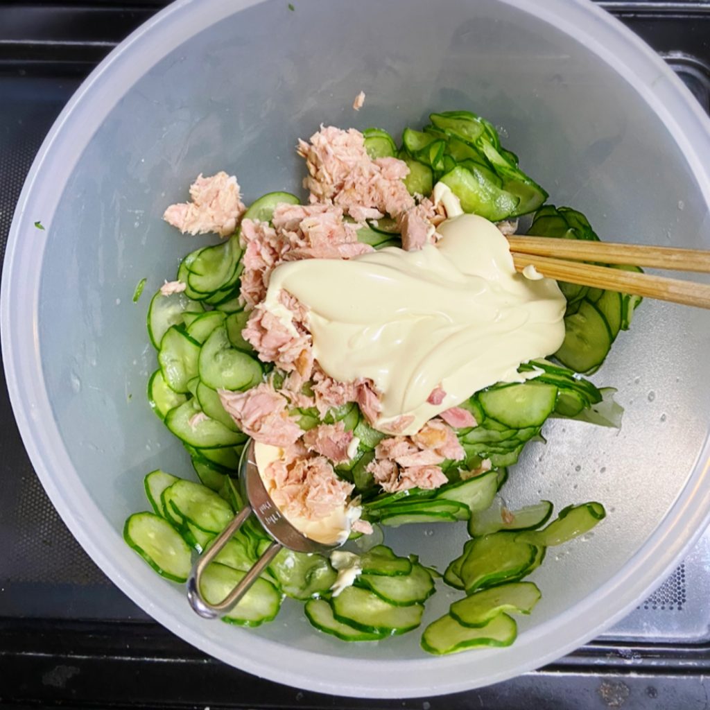 暑い季節に嬉しいサッパリ副菜♩抱えて食べたい♩『にんじんときゅうりのツナマヨレモン』 : 作り置き＆スピードおかず de おうちバル 〜yuu'sstylish bar〜 Powered by ライブドアブログ