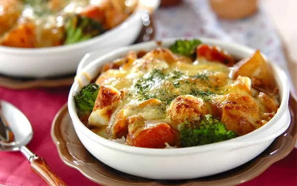 じゃがいもとチーズ、たらこのドリア のレシピ・作り方ELLE gourmetエル・グルメ