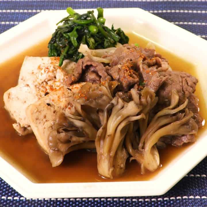 すき焼きまいたけの旨みたっぷり☆