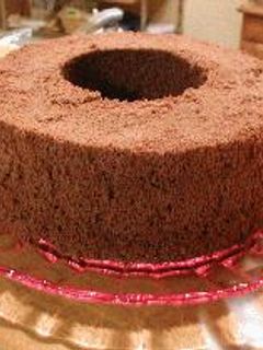 米粉のココアシフォンケーキ ふわシュワ感+チョコを感じるしっとり感☆SATOMIWAの☆からだが喜ぶおうちごはん