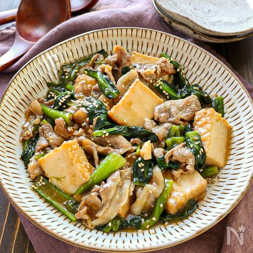 豚こま揚げの甘酢あんかけ