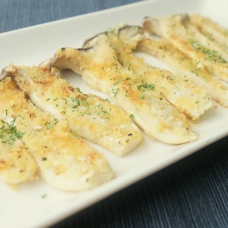 エリンギのパン粉焼き