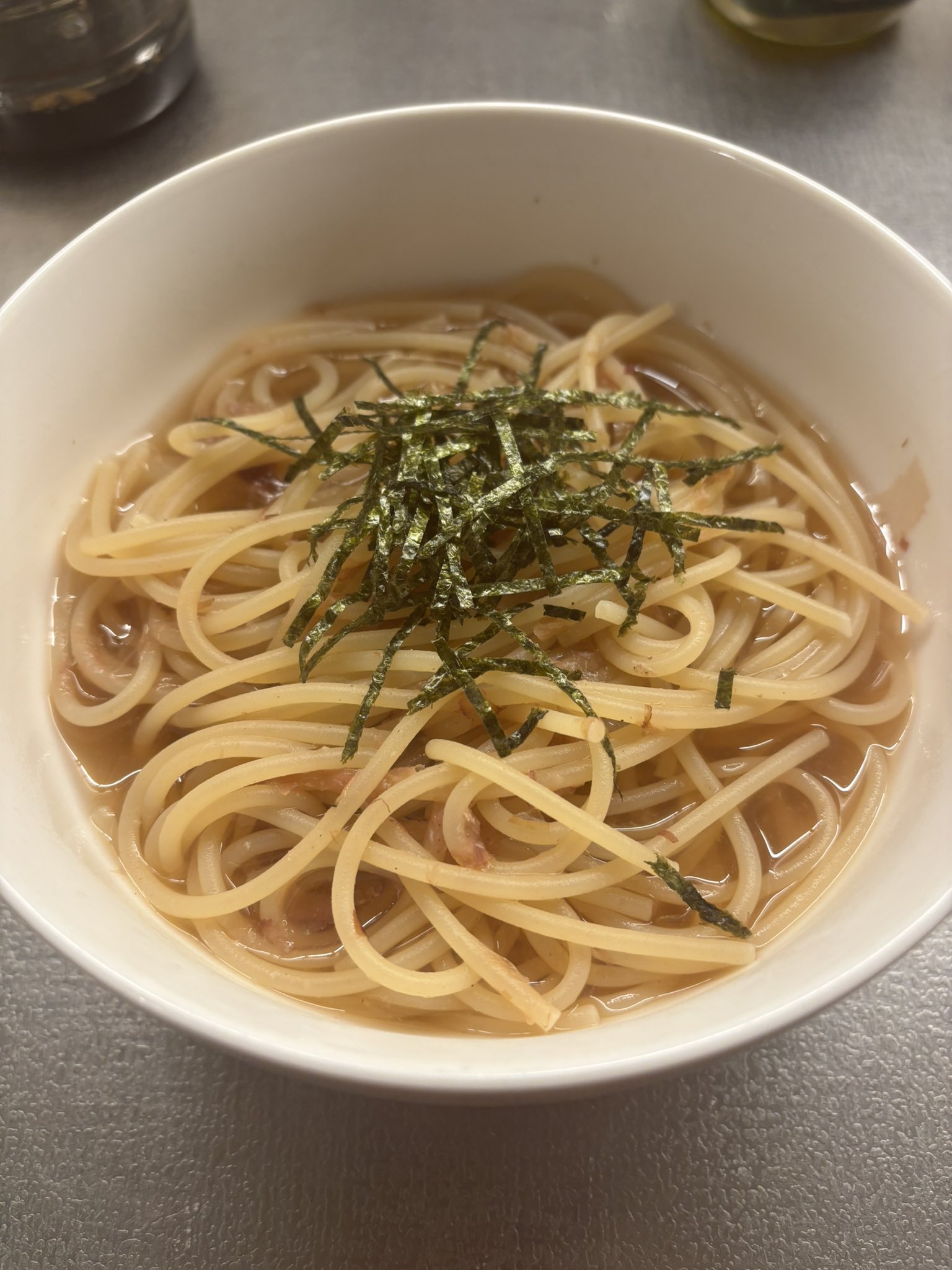 おでんの〆に まさかの パスタ☆