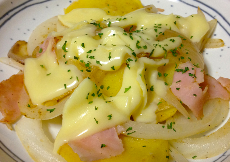 レンジでじゃがいものチーズ焼き - YouTube