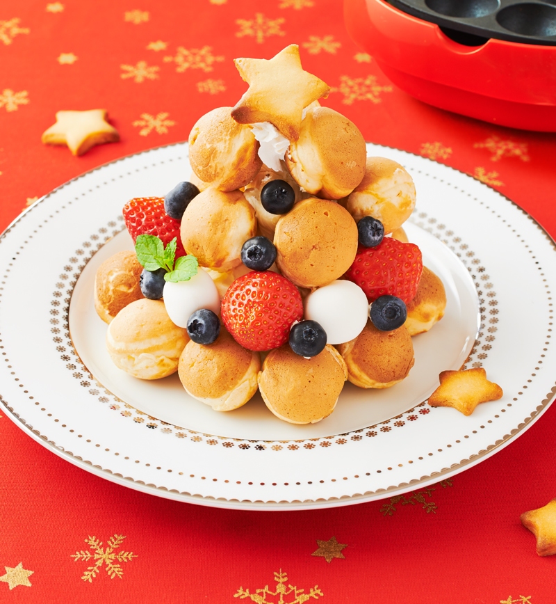 たこ焼き器でアヒージョ