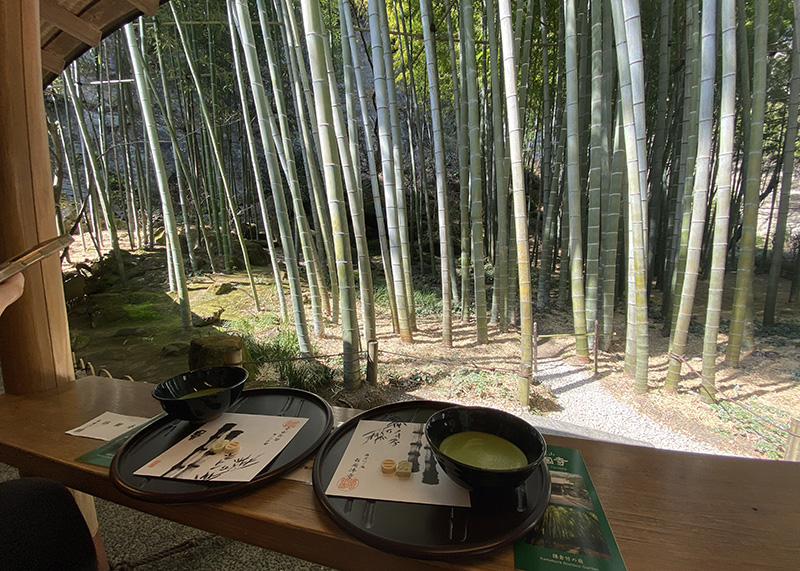 鎌倉の「報国寺 休耕庵 竹の庭の茶席」でお抹茶。 - 美味しいもの食って写真撮って、あとで振り返ってのブログ