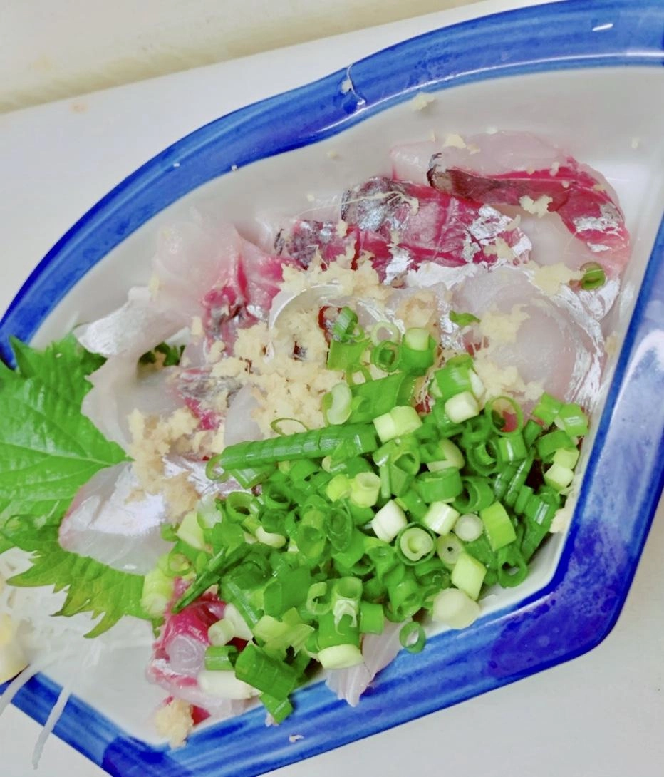 真鯵の捌きとフライパン焼き