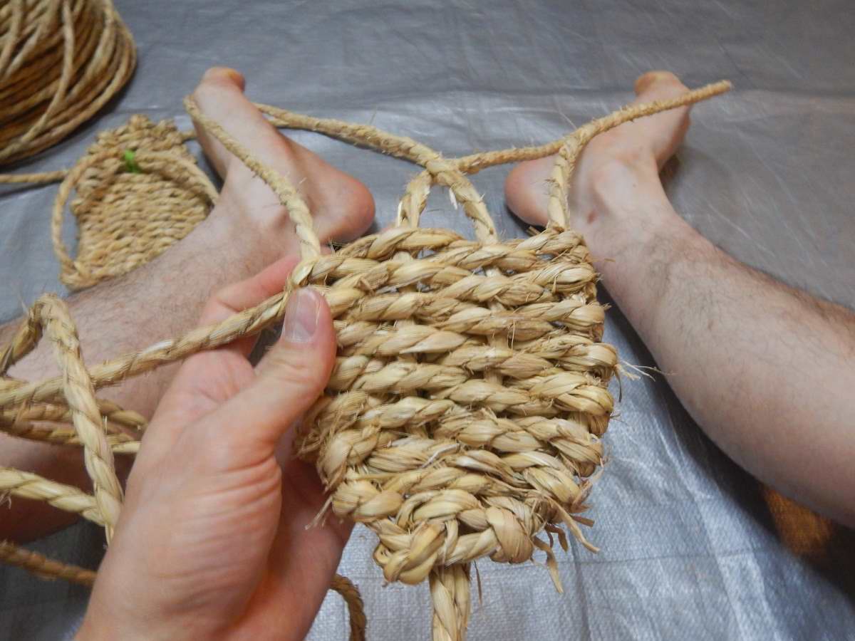 布わらじの履き方 - 粋に祭りに参加するための祭塾