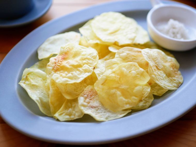 ポテトチップス・チリソース 副菜