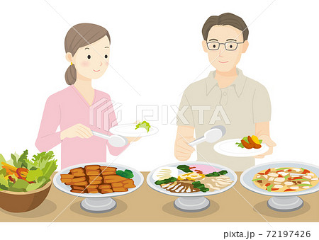26 ビュッフェ ホテル High Res Illustrations - Getty ImagesBuffet, バイキング, ビュッフェクラブ