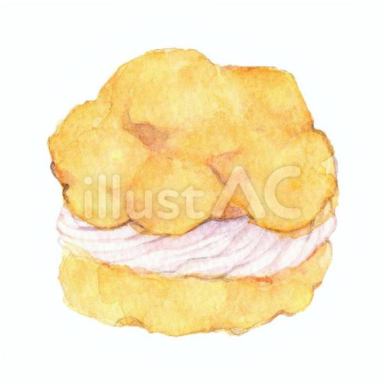シュークリームイラスト - No: 2608506無料イラスト・フリー素材なら「イラストAC」