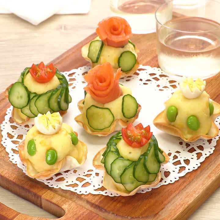 １番かんたん可愛いクリスマスメニュー「クリームチーズとサーモンのクリスマスツリーディップ」 rii- エキスパート - Yahoo!ニュース