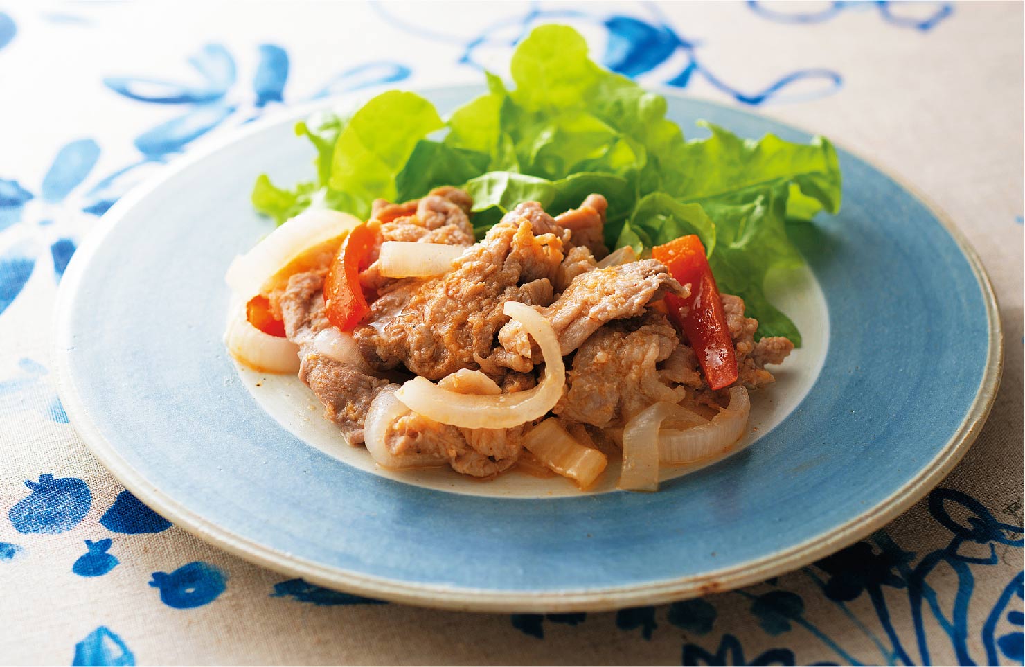 豚肉と長いものレンジ蒸し