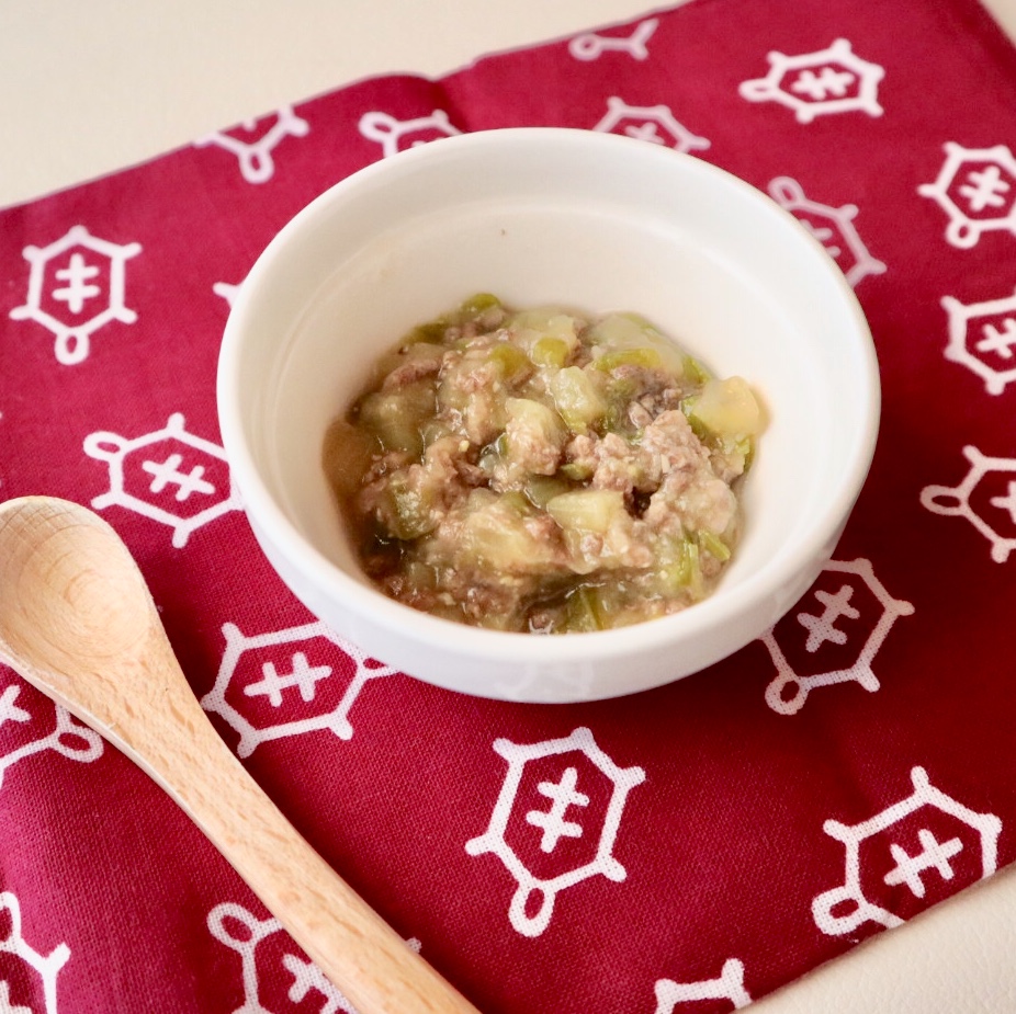 離乳食完了期 麻婆茄子