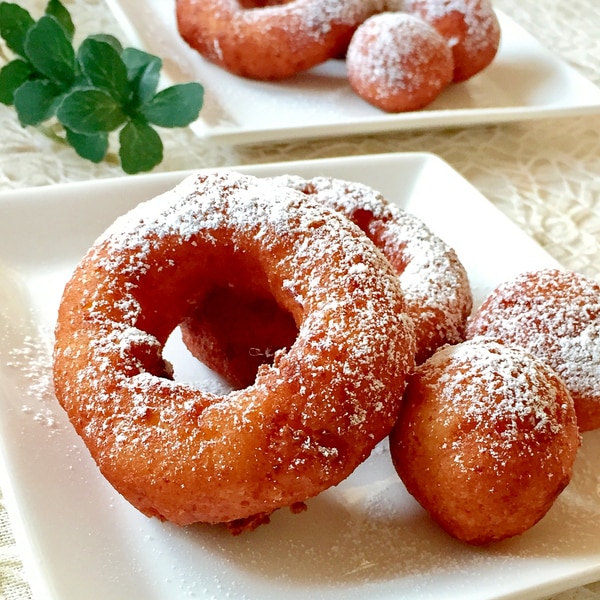 もちもち!米粉の豆腐ドーナツ