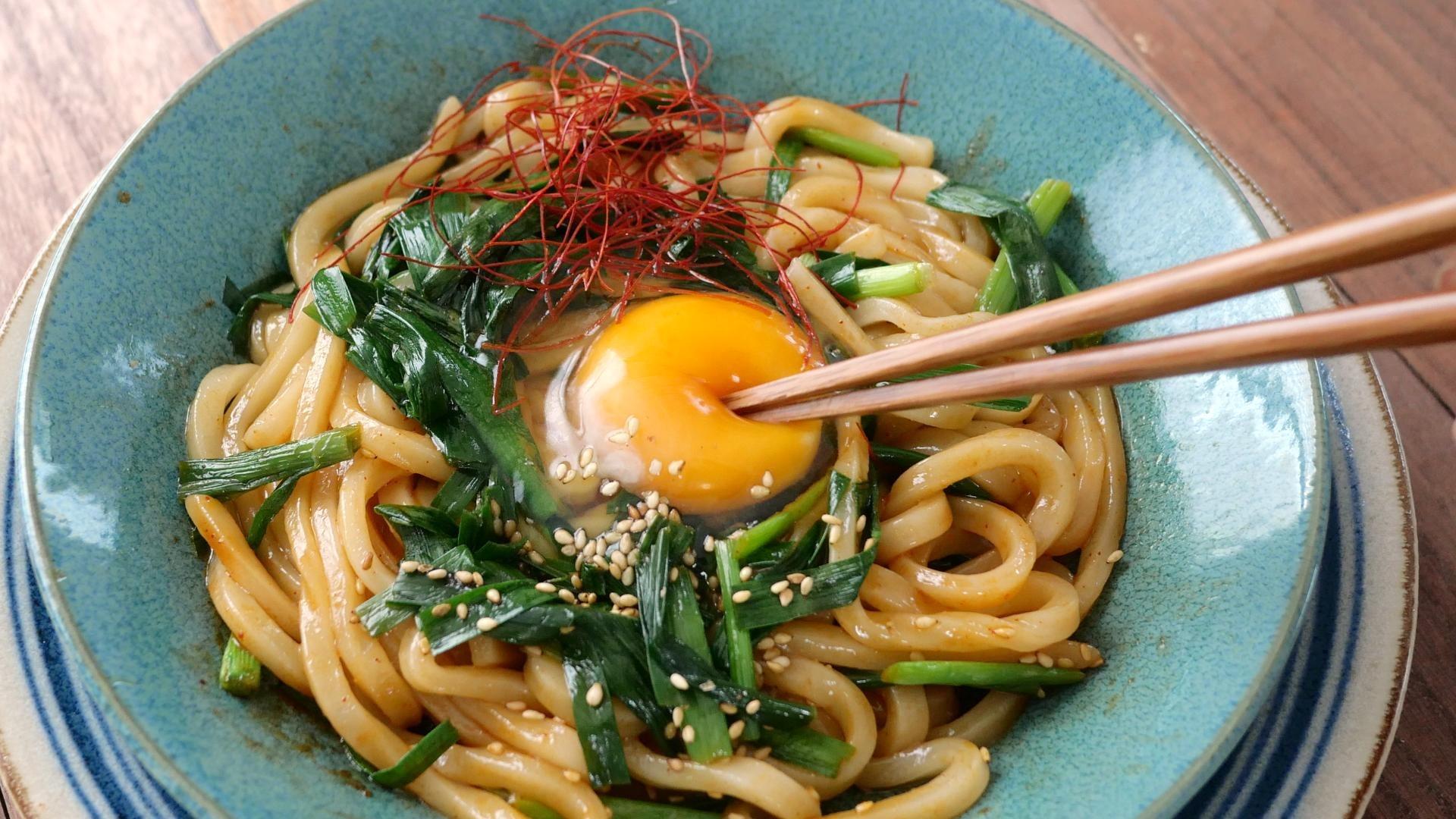 混ぜ混ぜうどん