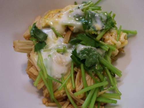 三つ葉入りだし巻き卵