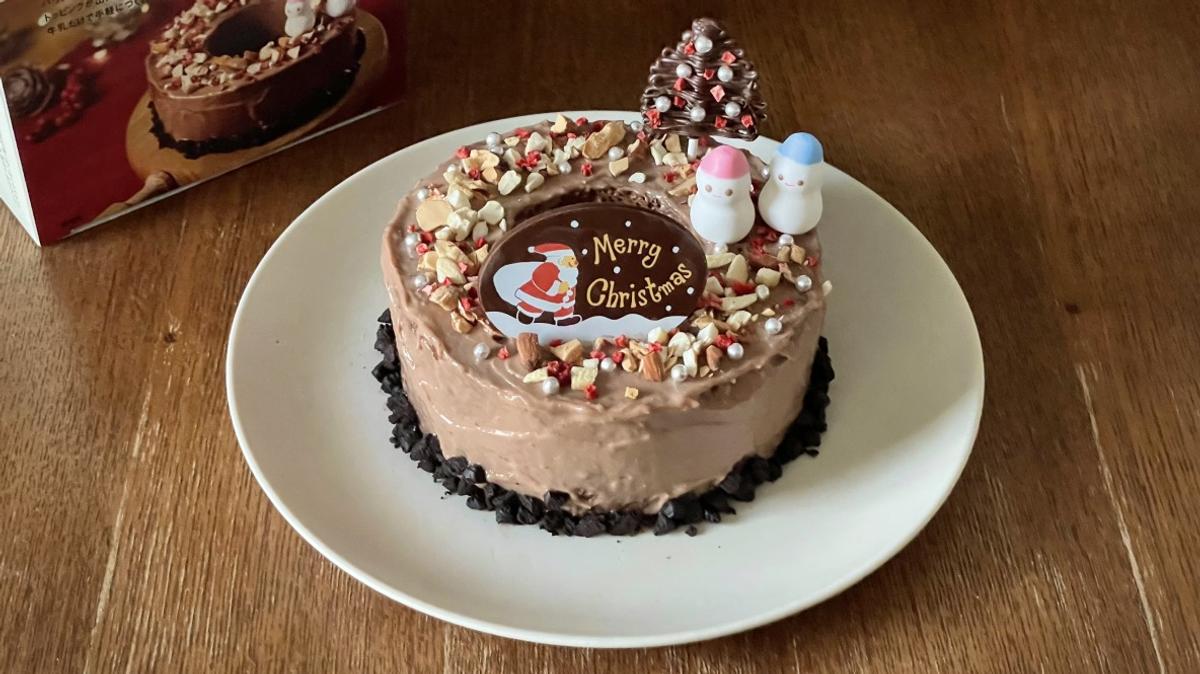 無印バームクーヘンを使ってクリスマスケーキ作りに挑戦！ - ママのお部屋