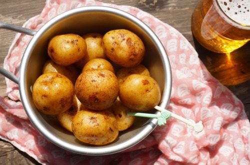 じゃがいも２つ・フライパンで簡単料理kuminのドイツ生活日記