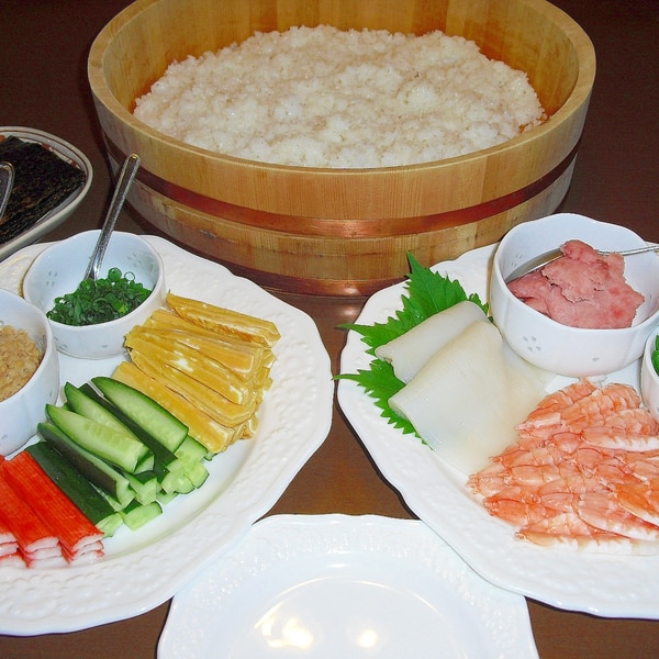 家族みんなで☆岩下の新生姜×肉手巻き寿司 2種 岩下食品