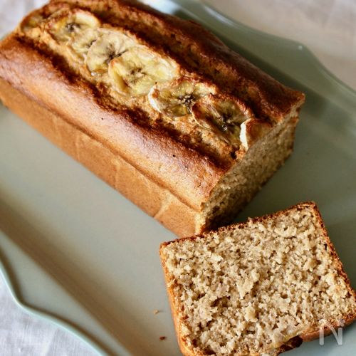 オートミール入りバナナパウンド