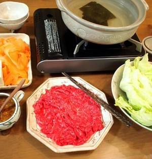 牛肉の冷しゃぶサラダ仕立て