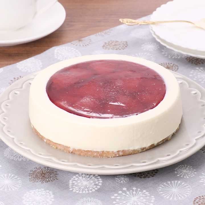 桃のレアチーズ 寒天で作る夏のデザート
