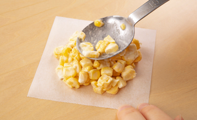 とうもろこしの天ぷらの作り方