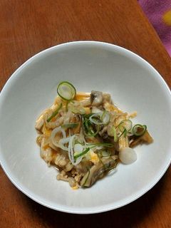 簡単エノキ卵レシピ 炒めるだけ！かき込みたい！ご飯に合う最強おかず🎵