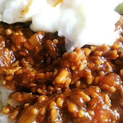 カレー風味のタコライス